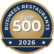 Restaurant Lindetuin Alkmaar opgenomen in de Business Restaurants Top 500 2026 voor zakelijke diners, vergaderen en bedrijfsfeesten.